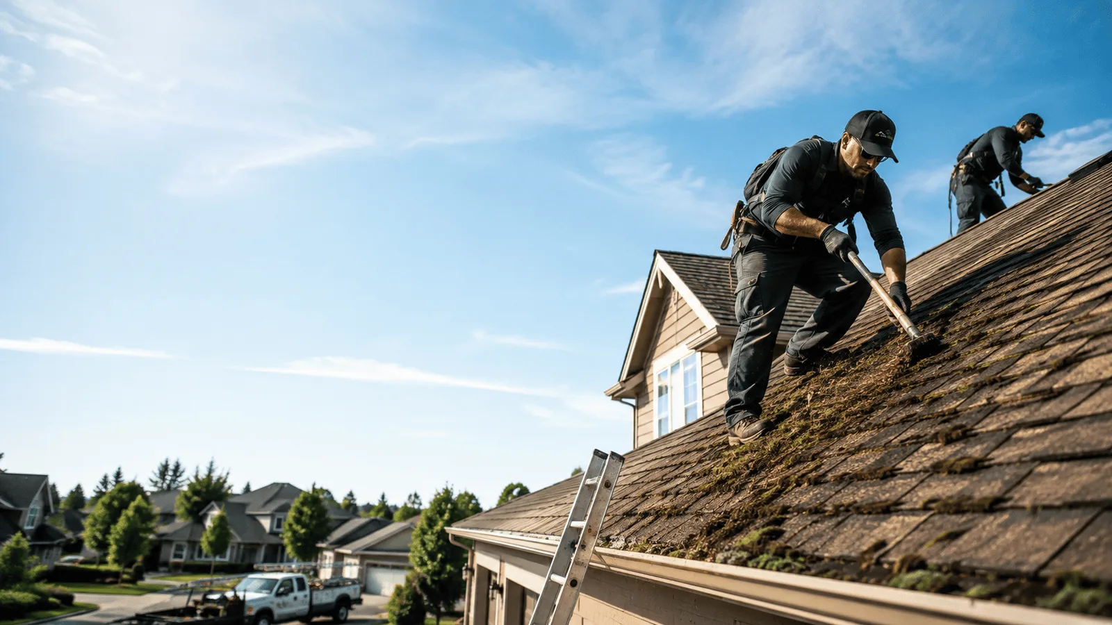 Roof Moss Removal in Strasburg, OH near me